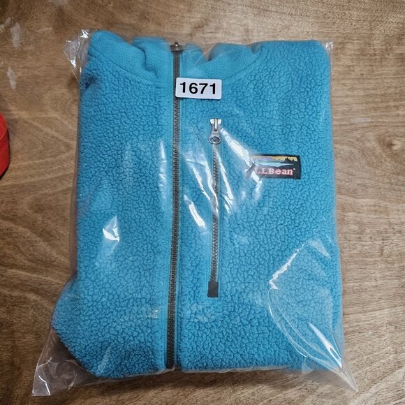 90s LL Bean Trail Fleece Large Blue Half Zip Pullover Gorpcore Vtg Sweatshirt - Picture 12 of 12